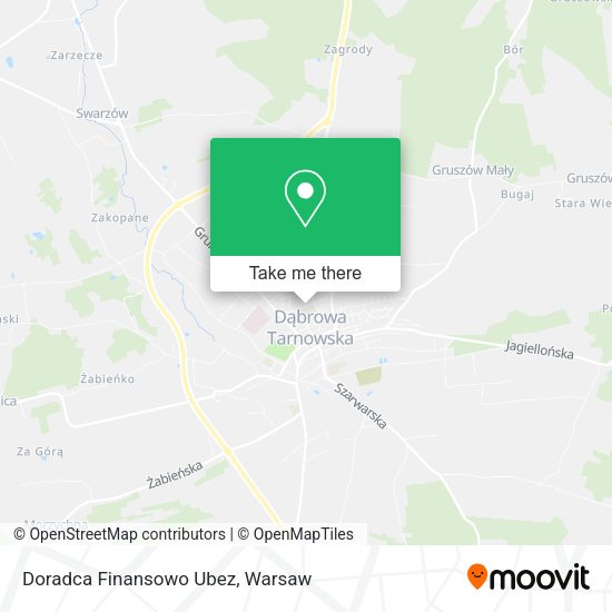 Doradca Finansowo Ubez map