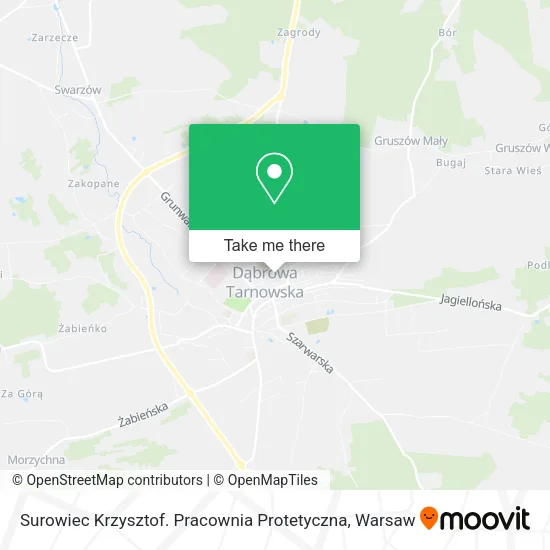 Карта Surowiec Krzysztof. Pracownia Protetyczna