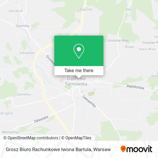 Grosz Biuro Rachunkowe Iwona Bartula map