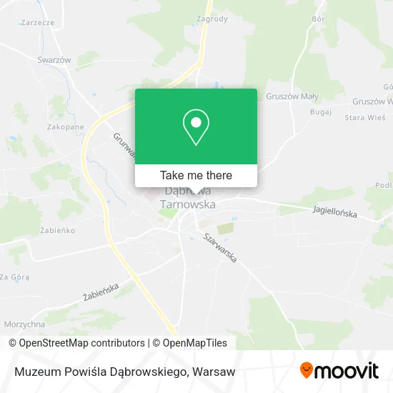 Карта Muzeum Powiśla Dąbrowskiego