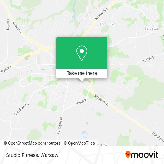 Studio Fitness map