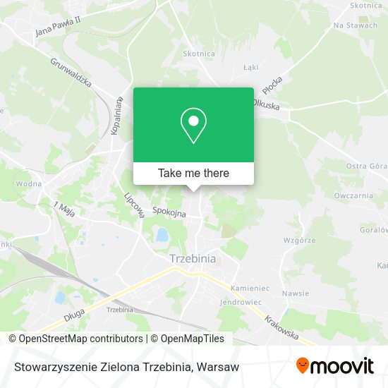 Stowarzyszenie Zielona Trzebinia map