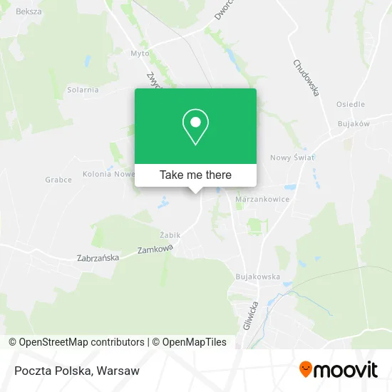Карта Poczta Polska