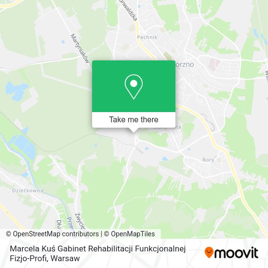 Marcela Kuś Gabinet Rehabilitacji Funkcjonalnej Fizjo-Profi map