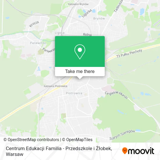 Centrum Edukacji Familia - Przedszkole i Żłobek map
