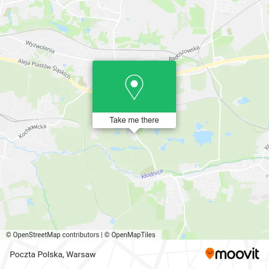 Карта Poczta Polska