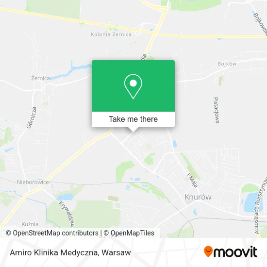 Amiro Klinika Medyczna map