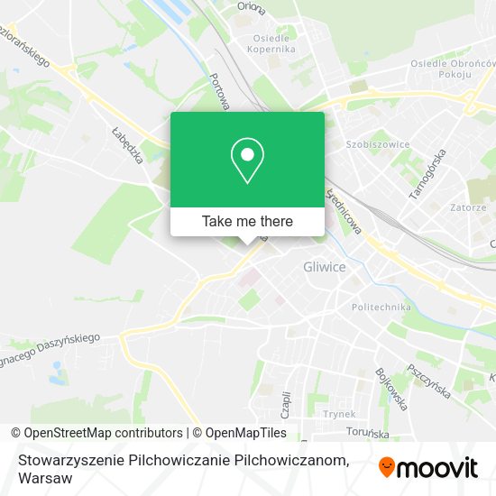 Карта Stowarzyszenie Pilchowiczanie Pilchowiczanom