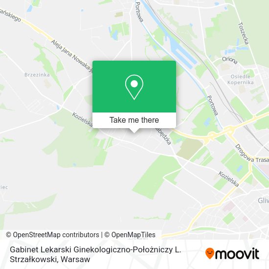 Gabinet Lekarski Ginekologiczno-Położniczy L. Strzałkowski map