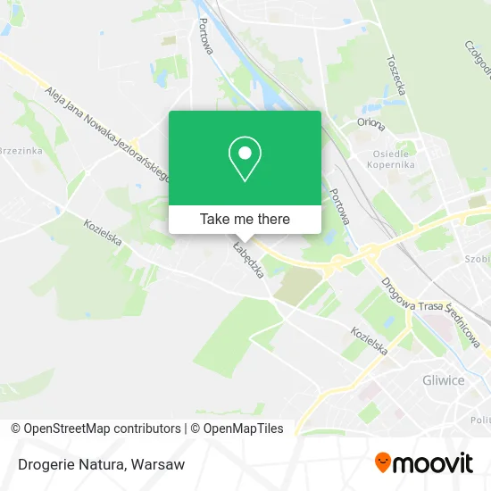 Карта Drogerie Natura