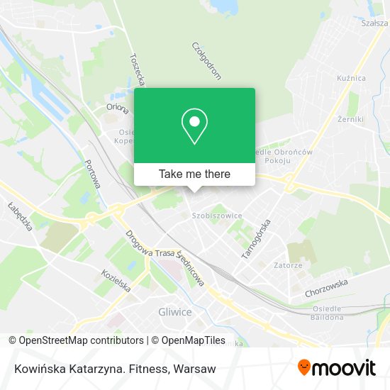 Kowińska Katarzyna. Fitness map