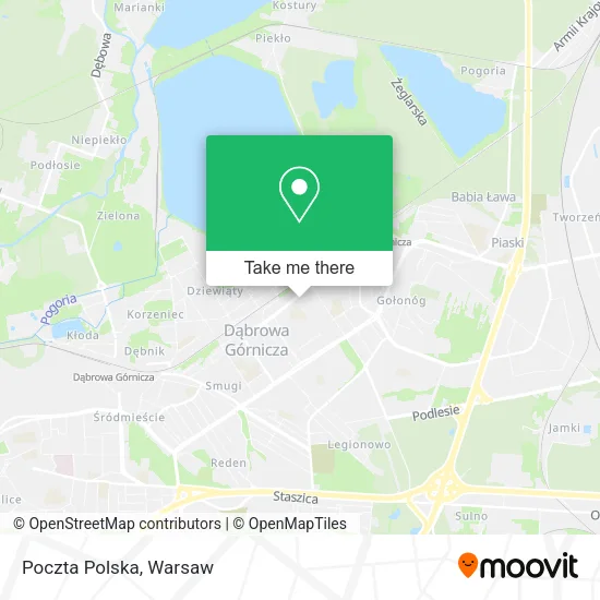 Карта Poczta Polska