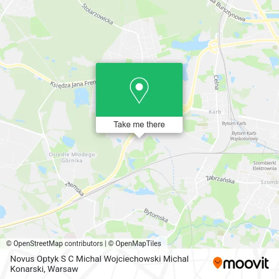 Карта Novus Optyk S C Michal Wojciechowski Michal Konarski