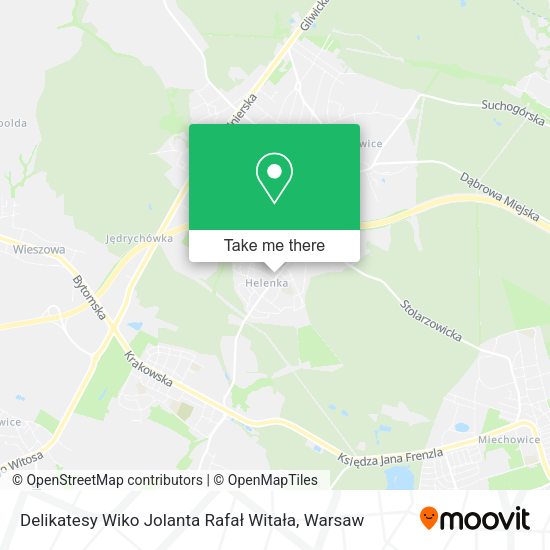 Delikatesy Wiko Jolanta Rafał Witała map