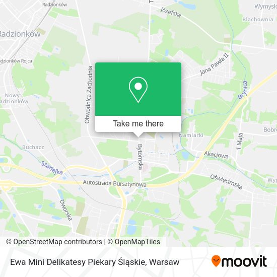 Ewa Mini Delikatesy Piekary Śląskie map