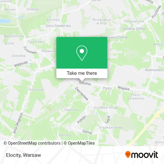 Карта Elocity