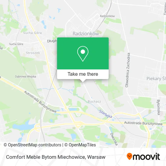 Карта Comfort Meble Bytom Miechowice