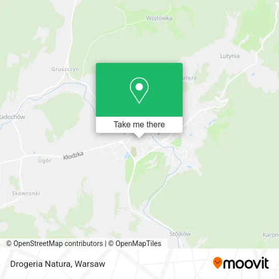 Карта Drogeria Natura