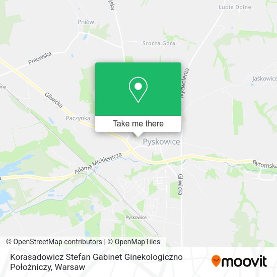 Korasadowicz Stefan Gabinet Ginekologiczno Położniczy map