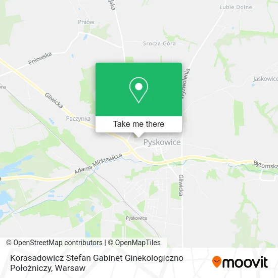 Korasadowicz Stefan Gabinet Ginekologiczno Położniczy map