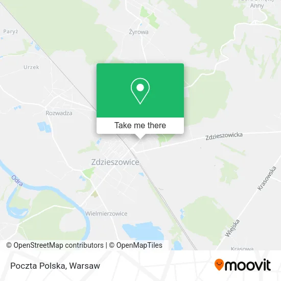 Карта Poczta Polska