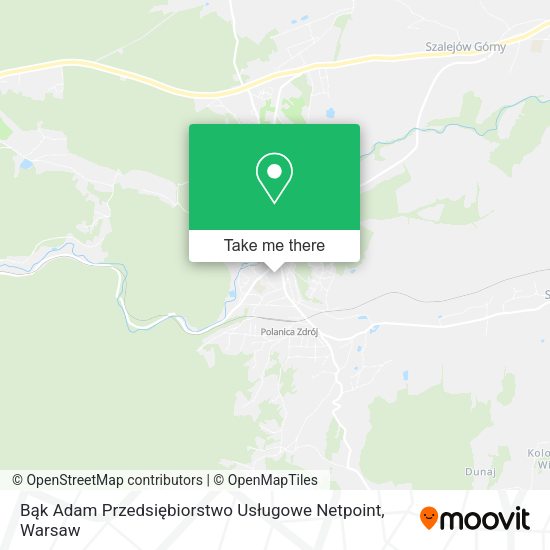 Bąk Adam Przedsiębiorstwo Usługowe Netpoint map