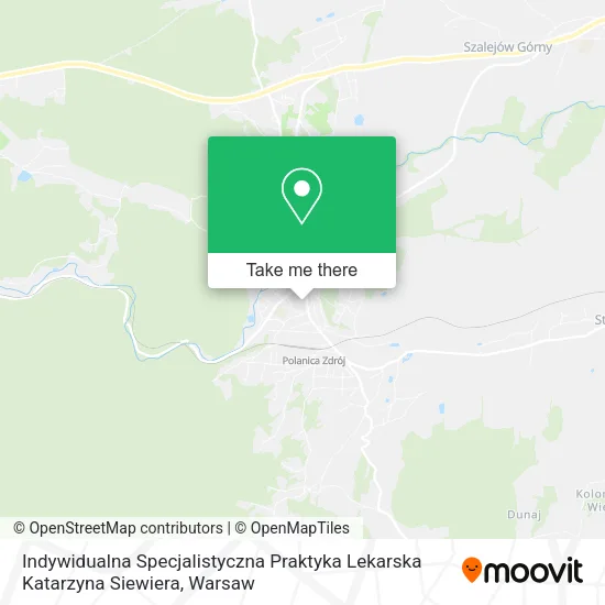 Карта Indywidualna Specjalistyczna Praktyka Lekarska Katarzyna Siewiera