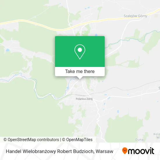 Handel Wielobranżowy Robert Budzioch map