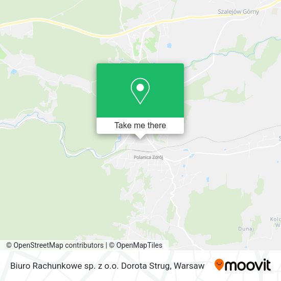 Biuro Rachunkowe sp. z o.o. Dorota Strug map