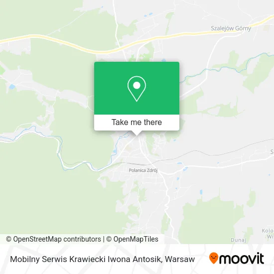 Mobilny Serwis Krawiecki Iwona Antosik map