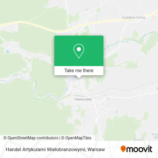 Карта Handel Artykulami Wielobranzowymi