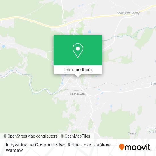 Indywidualne Gospodarstwo Rolne Józef Jaśków map