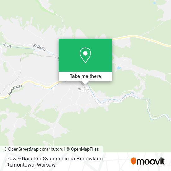 Paweł Rais Pro System Firma Budowlano - Remontowa map