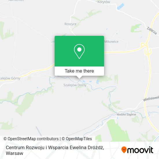 Centrum Rozwoju i Wsparcia Ewelina Dróżdż map