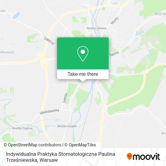 Indywidualna Praktyka Stomatologiczna Paulina Trześniewska map