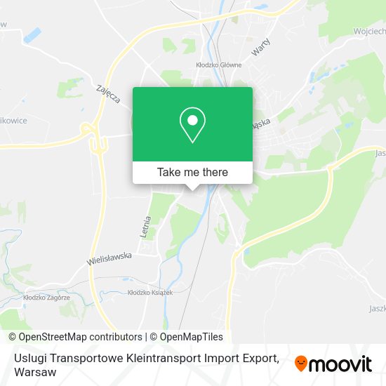 Uslugi Transportowe Kleintransport Import Export map