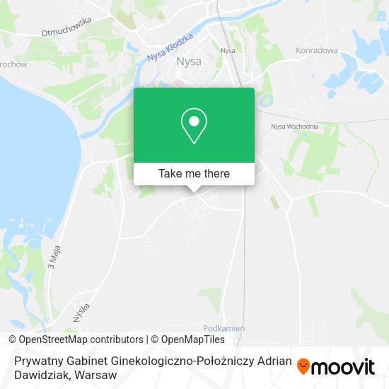 Prywatny Gabinet Ginekologiczno-Położniczy Adrian Dawidziak map