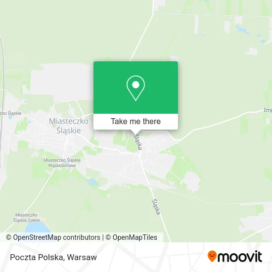 Карта Poczta Polska