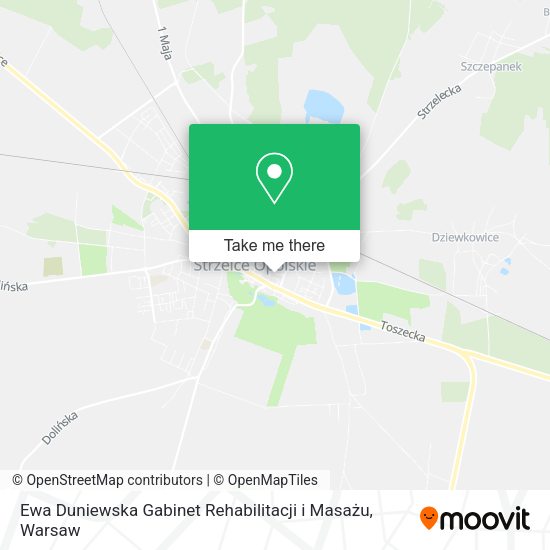 Ewa Duniewska Gabinet Rehabilitacji i Masażu map