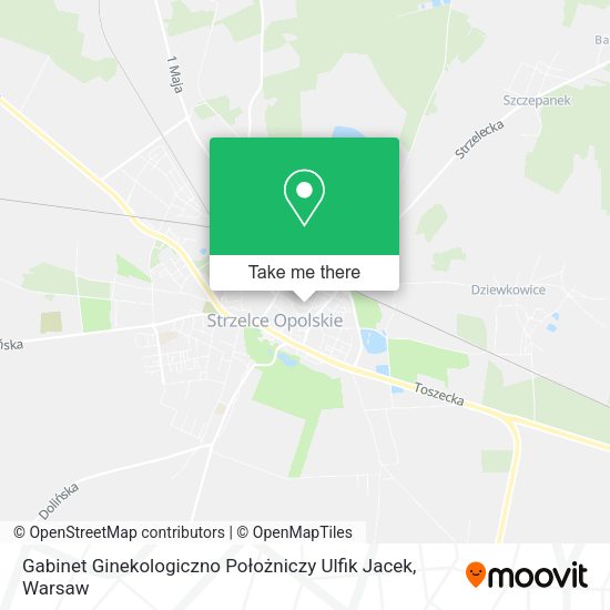 Gabinet Ginekologiczno Położniczy Ulfik Jacek map