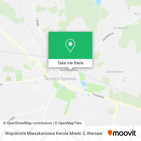 Карта Wspólnota Mieszkaniowa Karola Miarki 3