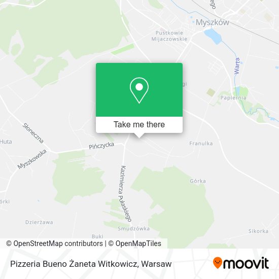 Pizzeria Bueno Żaneta Witkowicz map