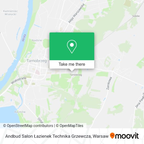 Andbud Salon Łazienek Technika Grzewcza map