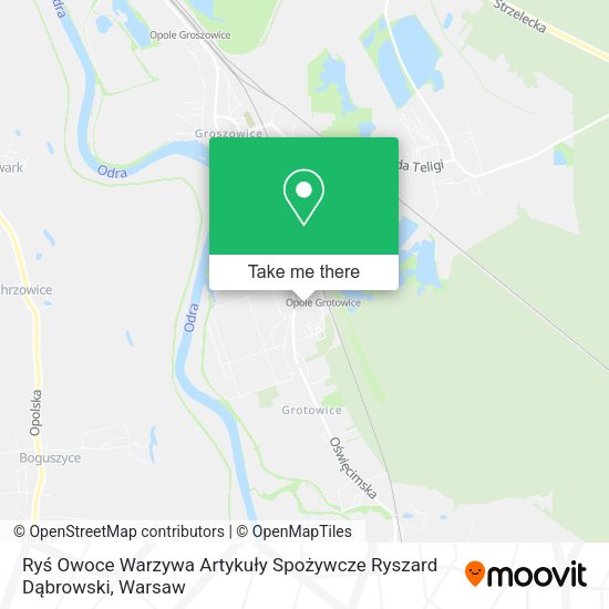 Ryś Owoce Warzywa Artykuły Spożywcze Ryszard Dąbrowski map