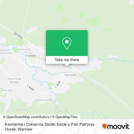 Kawiarnia i Cukiernia Slodki Kacik u Pati Patrycja Hurek map