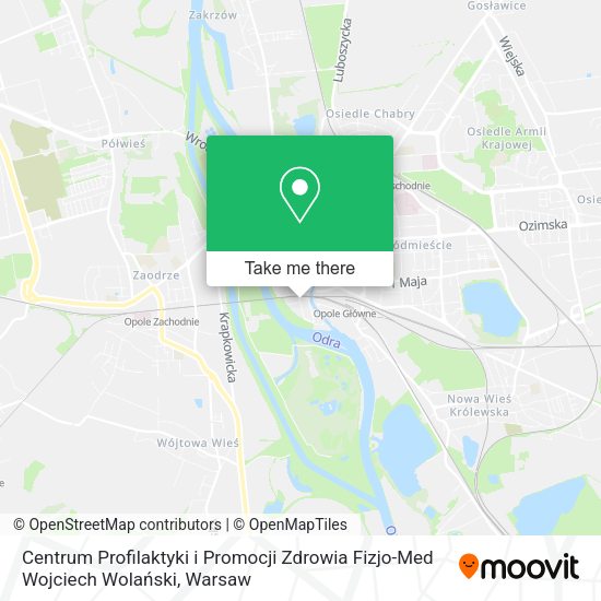 Centrum Profilaktyki i Promocji Zdrowia Fizjo-Med Wojciech Wolański map