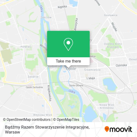 Bądźmy Razem Stowarzyszenie Integracyjne map