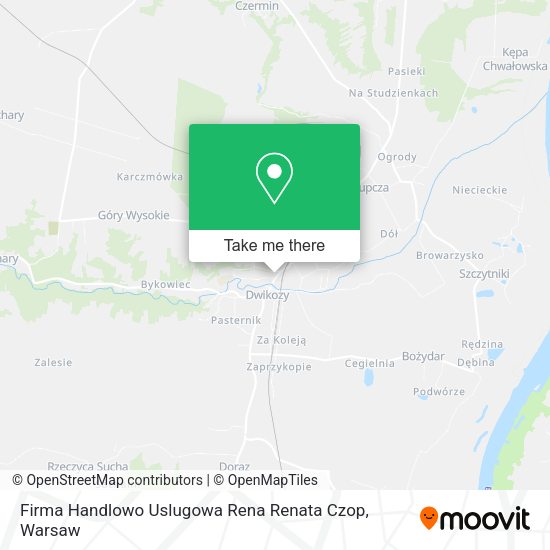 Firma Handlowo Uslugowa Rena Renata Czop map