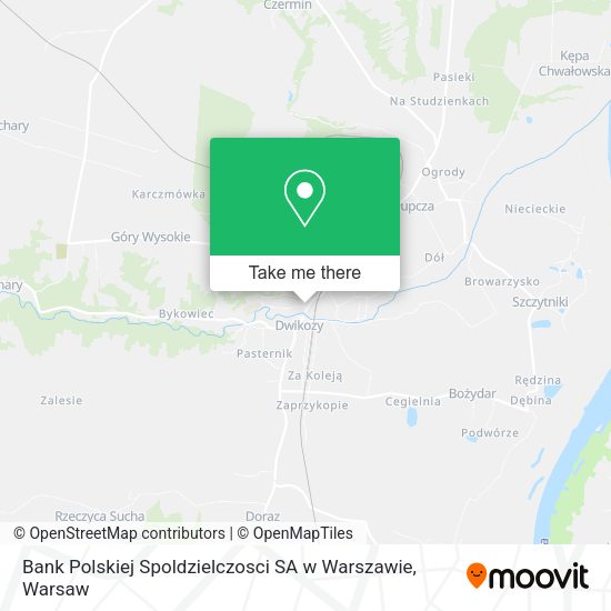 Bank Polskiej Spoldzielczosci SA w Warszawie map