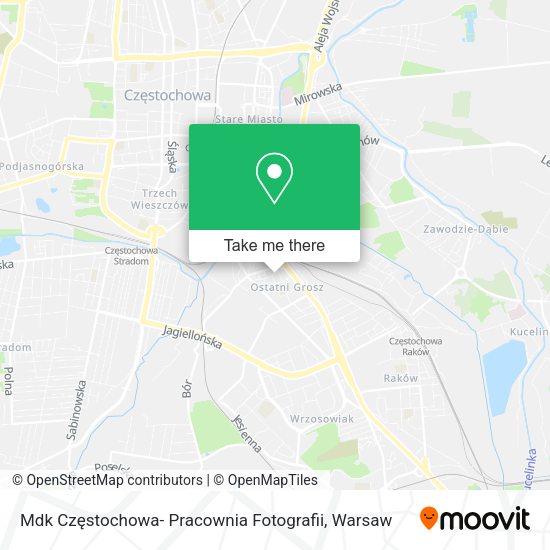 Mdk Częstochowa- Pracownia Fotografii map